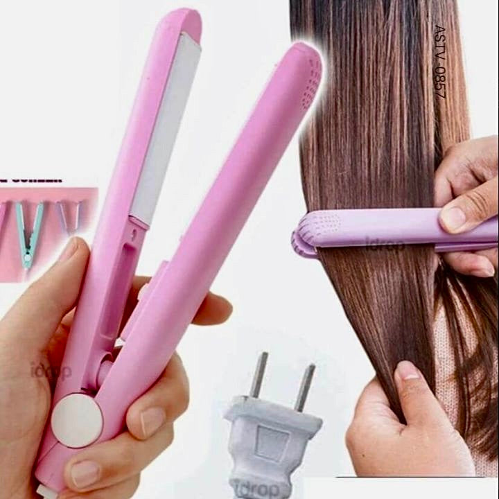 Mini Hair Straightener Portable Travel Size | Compact | Fast Heating Styling Tool