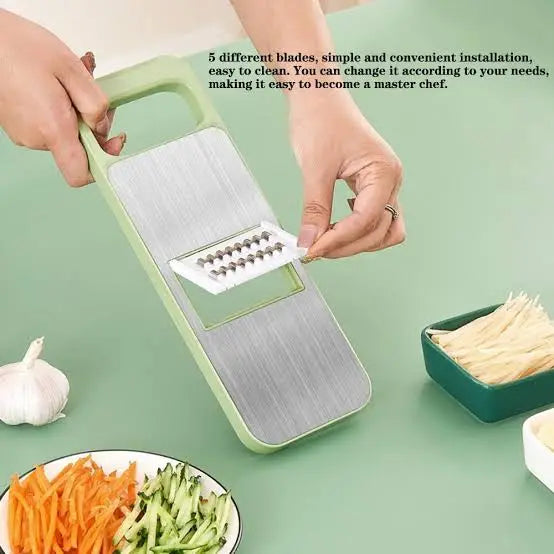 5 In 1 Vegetable Slicer Cutter