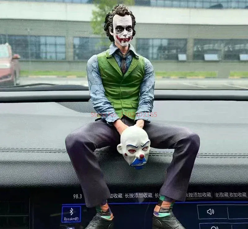 Sitting Clown-Style Villain Figurine (Decor Figure)