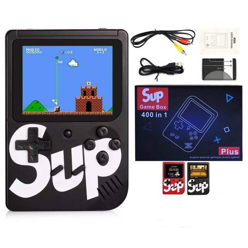 SUP Game Box 400 in 1 Plus – Handheld Retro Gaming Console