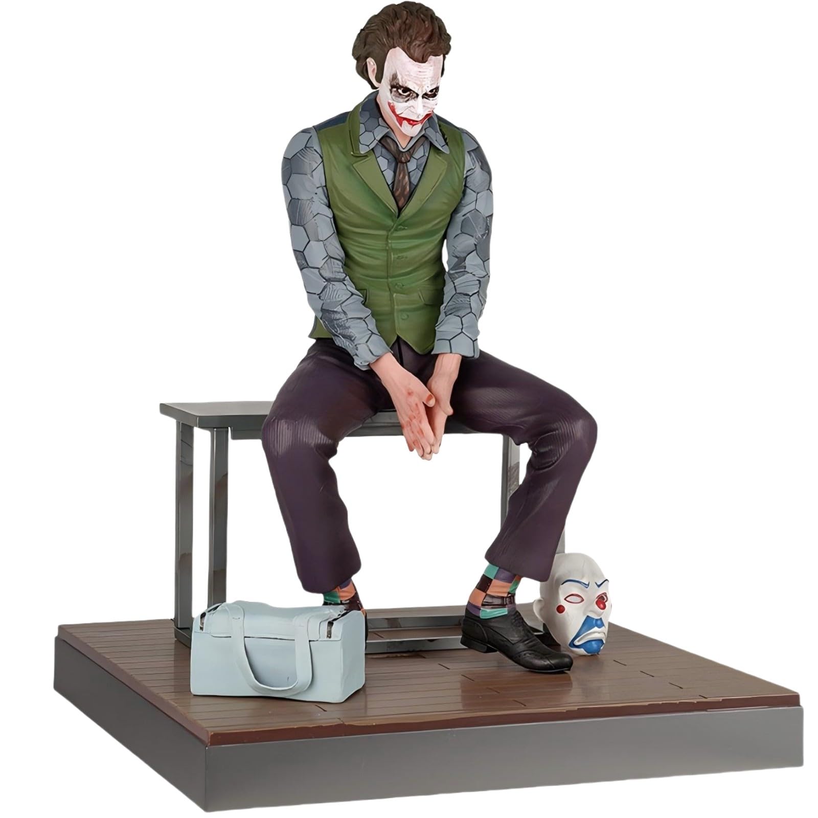 Sitting Clown-Style Villain Figurine (Decor Figure)