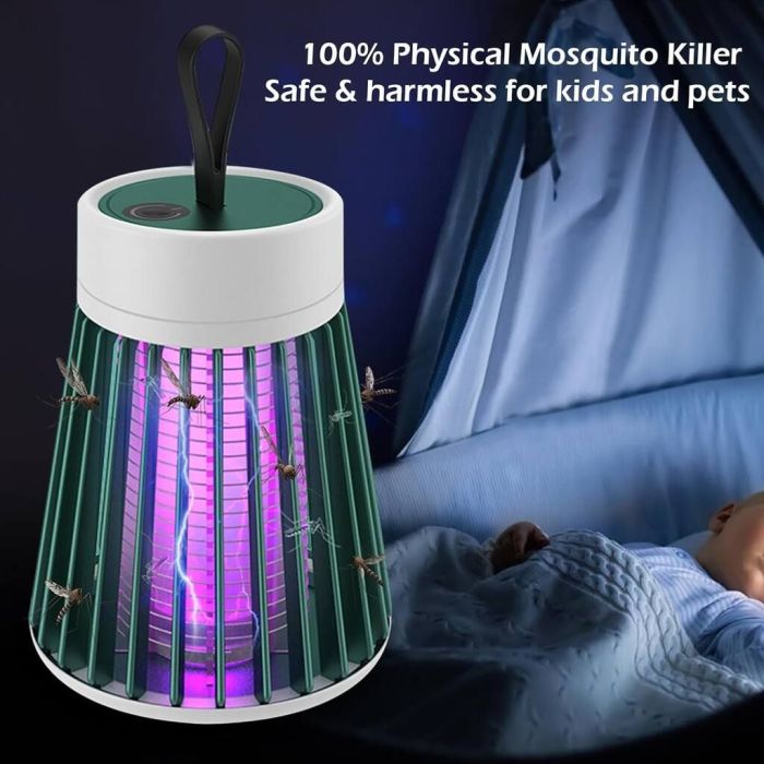 Electric Mosquito Killer Lamp – USB Powered Bug Zapper