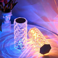 Rose Diamond Table Lamp – USB Charging Touch Lamp