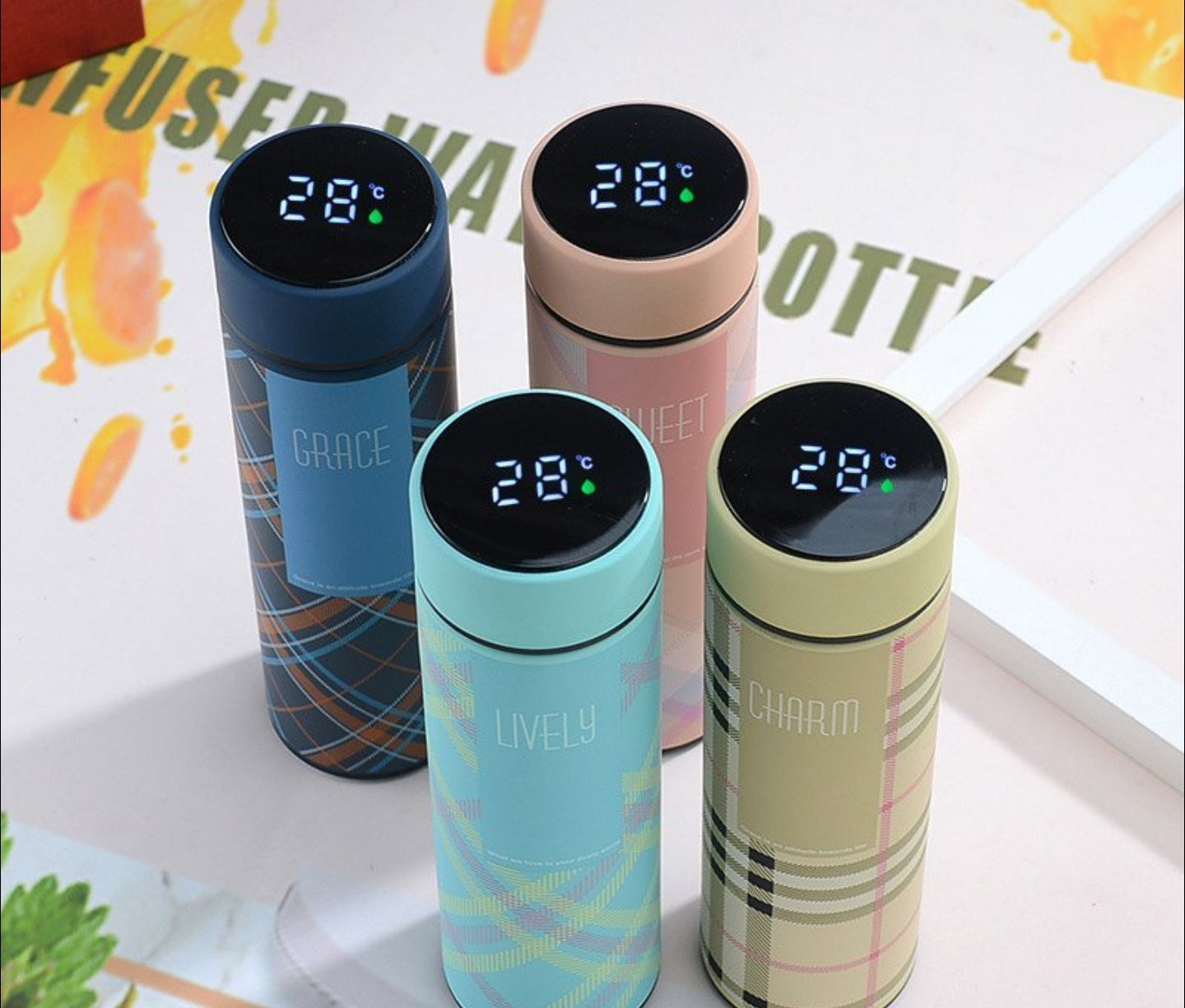 Check Print Vacuum Insulated Flask