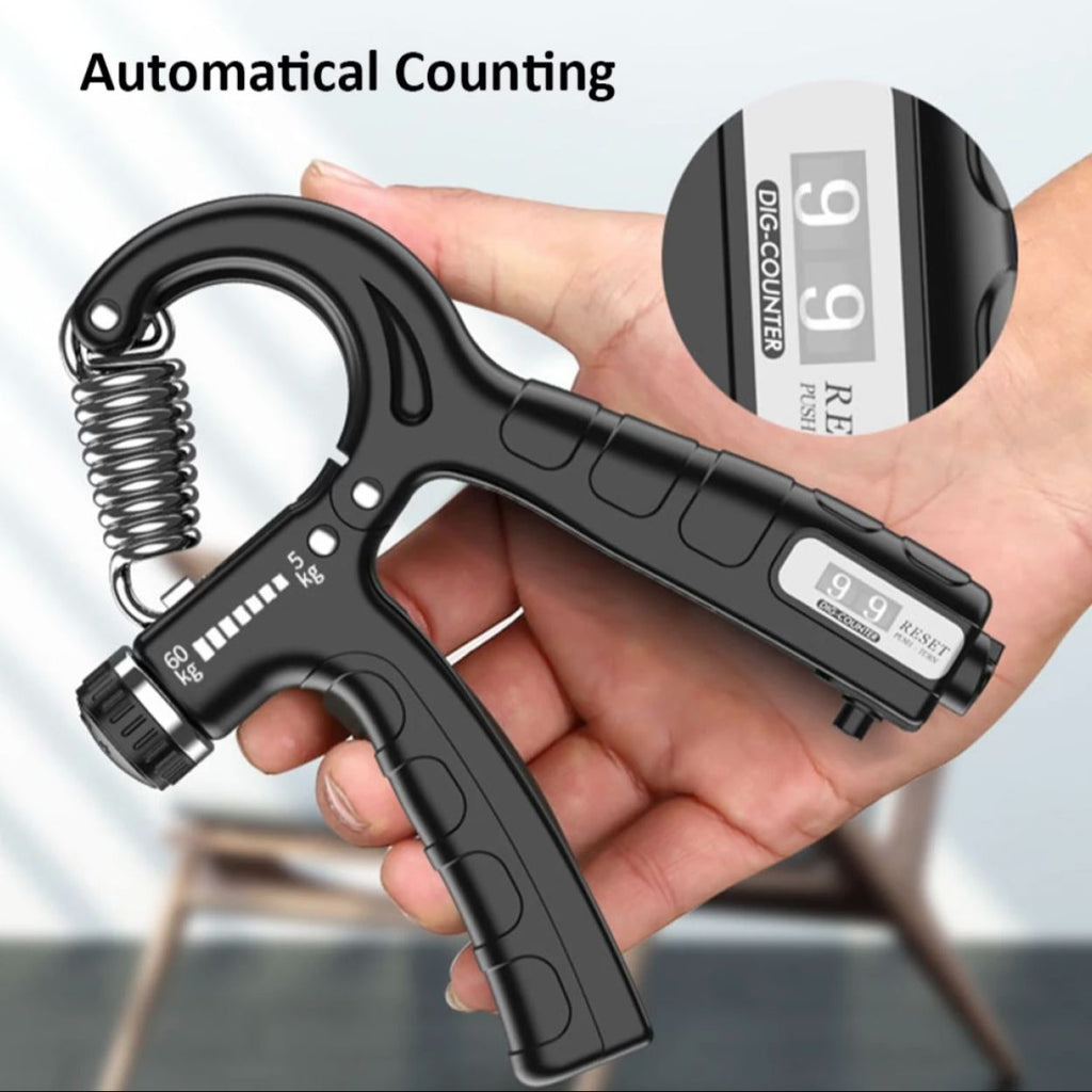 Adjustable Hand Grip With Counter