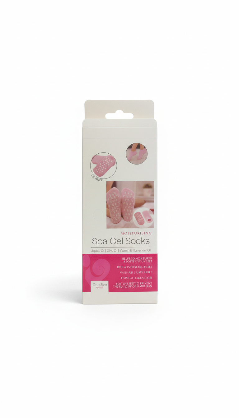 Ultra-Soft Moisturizing SPA Gel Socks